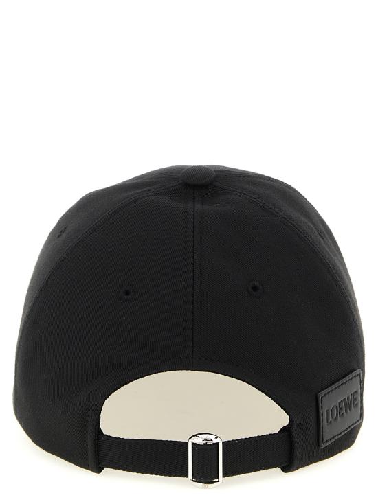 26FW 로에베 로고 자수 캡 K820358X681100 Black - LOEWE