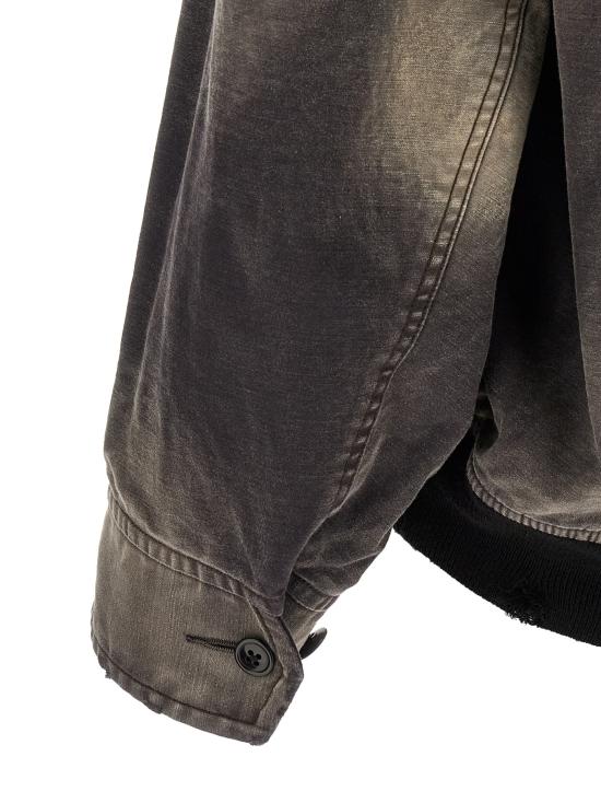 26SS 메종 미하라 야스히로 데님 자켓 J16BL171BLACK Black - MAISON MIHARA YASUHIRO
