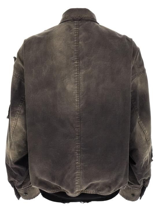 26SS 메종 미하라 야스히로 데님 자켓 J16BL171BLACK Black - MAISON MIHARA YASUHIRO