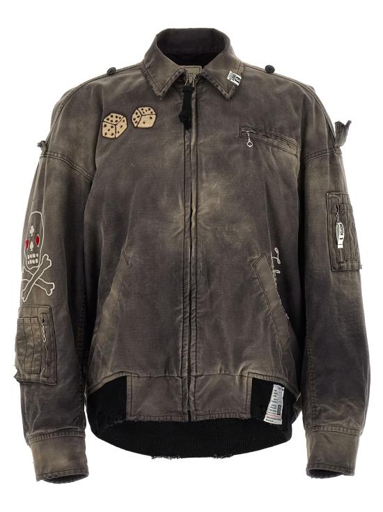 26SS 메종 미하라 야스히로 데님 자켓 J16BL171BLACK Black
