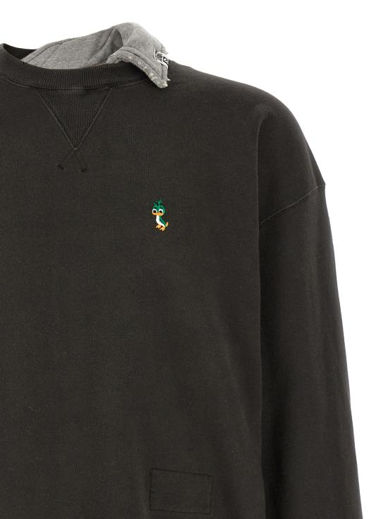 26SS 메종 미하라 야스히로 긴팔 티셔츠 J16PO752BLACK Black - MAISON MIHARA YASUHIRO