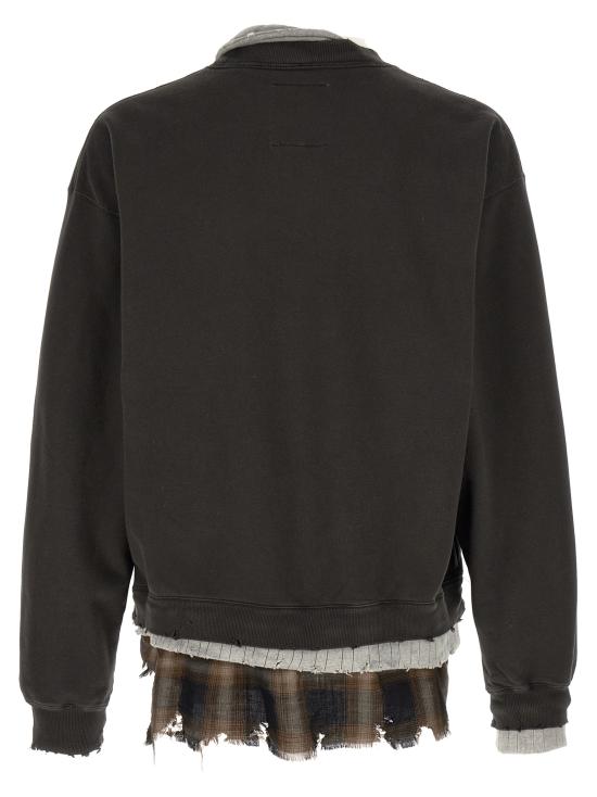 26SS 메종 미하라 야스히로 긴팔 티셔츠 J16PO752BLACK Black - MAISON MIHARA YASUHIRO