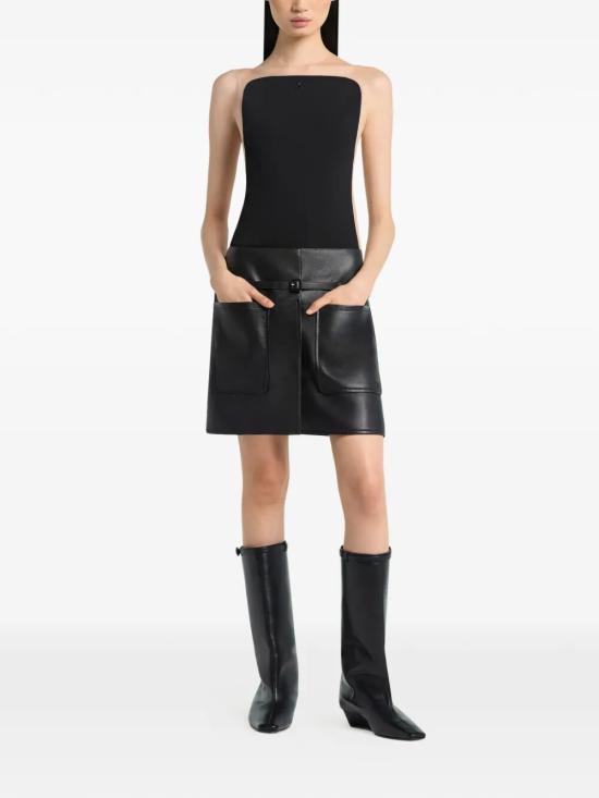 26SS 쿠레쥬 바디수트 티셔츠 226CBD183PL0159 9999 BLACK - COURREGES