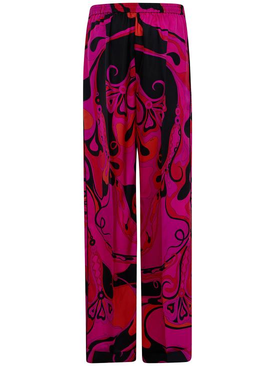 26SS 에밀리오푸치 스트레이트 팬츠 6HRT10 6H731 026 FUCHSIA BLACK - EMILIO PUCCI