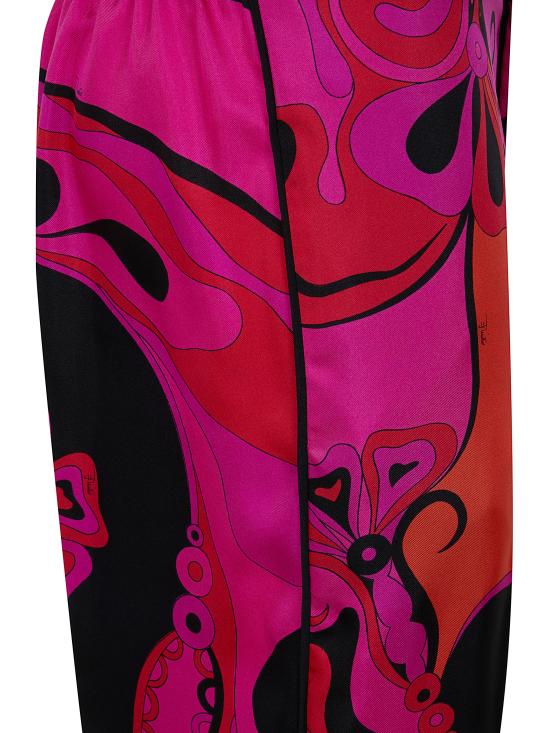 26SS 에밀리오푸치 스트레이트 팬츠 6HRT10 6H731 026 FUCHSIA BLACK - EMILIO PUCCI