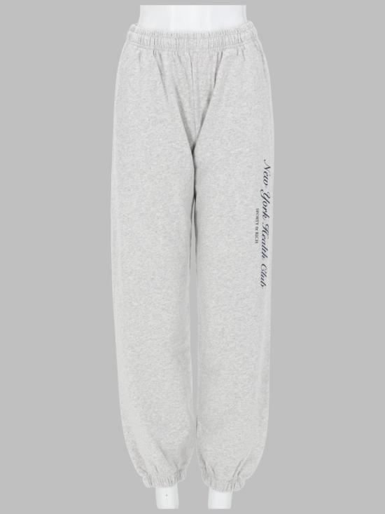 25FW 스포티앤리치 트레이닝/조거 팬츠 PA03666043GY03 HEATHERGRAY GREY