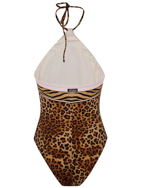 26SS 세인트바쓰 원피스 수영복 MRYE001 09531L SAND LEAOPARD FOULARD 1921 - MC2 SAINT BARTH