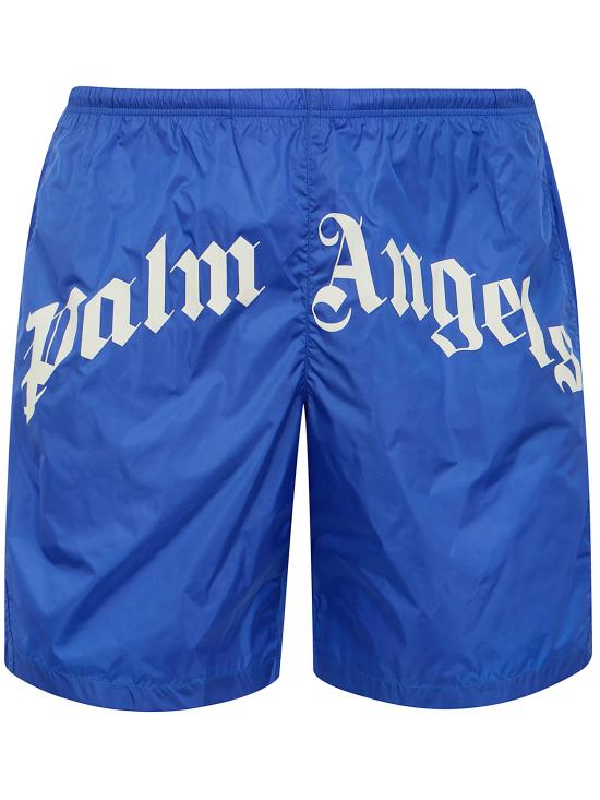 26SS 팜앤젤스 스윔팬츠 PMFD018S26FAB001 COBALT BLUE OFF WHITE