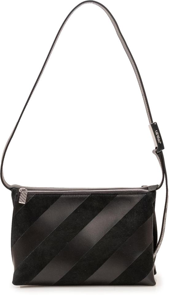 26SS 오프화이트 숄더백 OWNN18NS26LEA0011010 BLACK - OFF WHITE