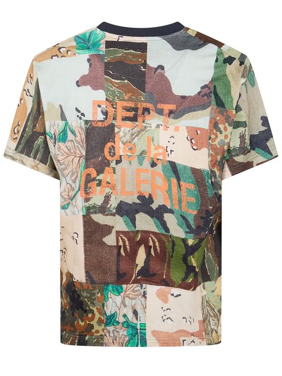 26SS 갤러리 디파트먼트 반팔 티셔츠 TOP012 PRINTED PATCHWORK CAMO - GALLERY DEPT