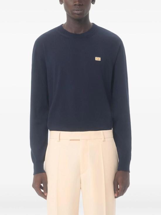 26SS 발렌티노 가라바니 스웨터 VKC37QBCJ 598 NAVY - VALENTINO GARAVANI