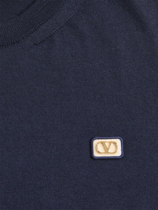 26SS 발렌티노 가라바니 스웨터 VKC37QBCJ 598 NAVY - VALENTINO GARAVANI