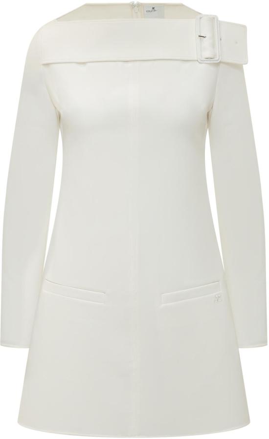 26SS 쿠레쥬 숏 원피스 126CRO810PL01590001 WHITE