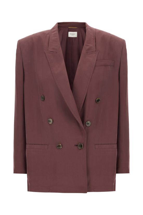 26SS 생로랑 수트 자켓 851026Y6J78 5060 AUBERGINE