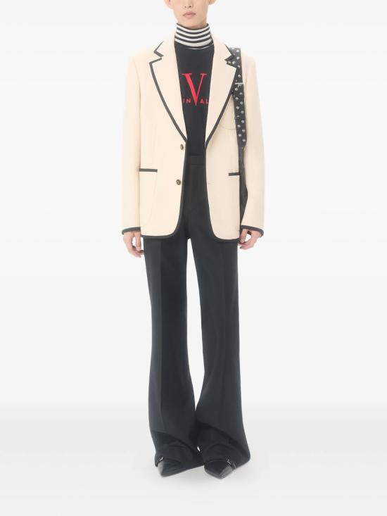 26SS 발렌티노 가라바니 반팔 티셔츠 VMG16PBAQ 0NR NERO ROSSO - VALENTINO GARAVANI