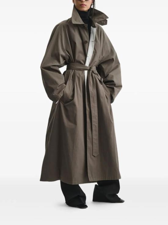 26SS 피비 파일로 트렌치 코트 DM101 CO3519 738CK COLD KHAKI - PHOEBE PHILO