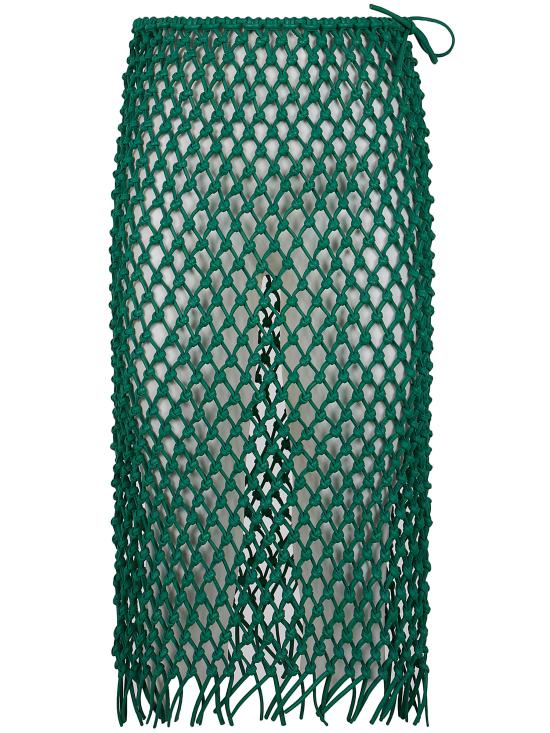 26SS 더프랭키샵 미디 스커트 SKFS21892435 EMERALD