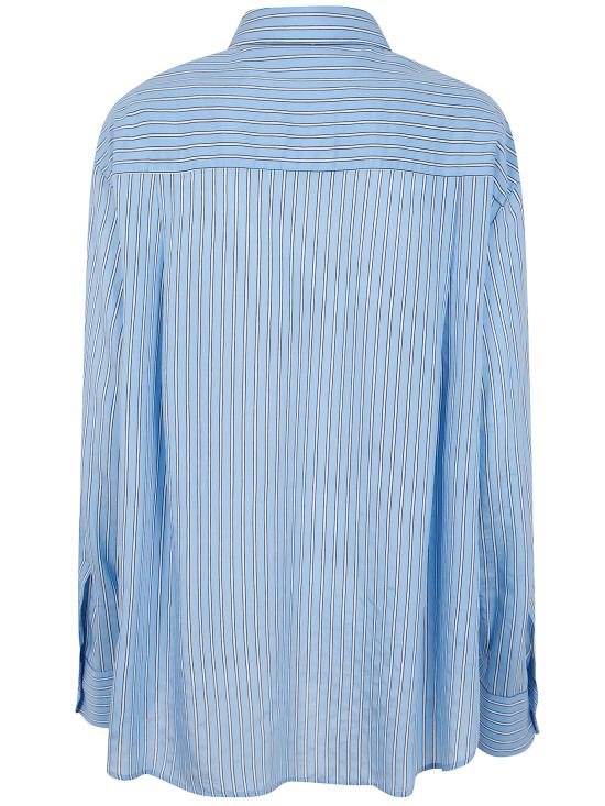 26SS 더프랭키샵 셔츠 CHFS22078923 BLUE WHITE STRIPE - THE FRANKIE SHOP