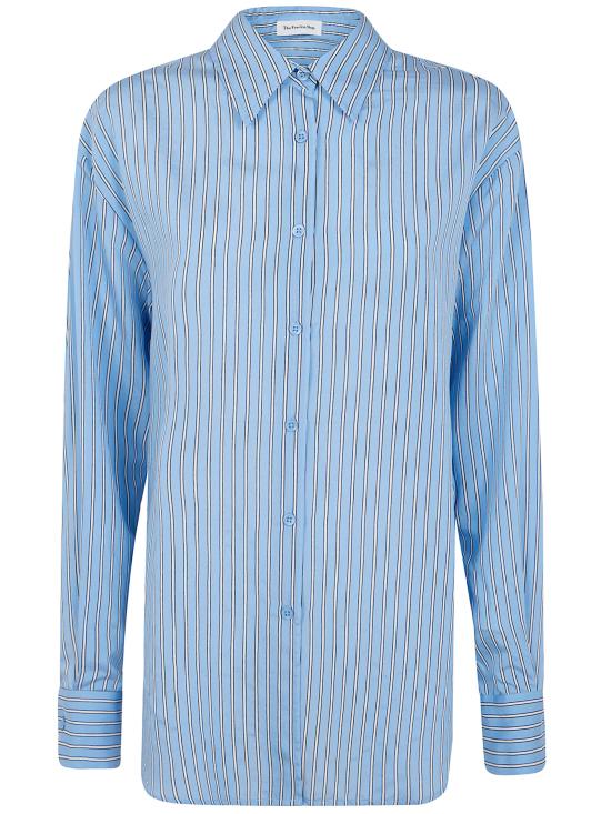 26SS 더프랭키샵 셔츠 CHFS22078923 BLUE WHITE STRIPE