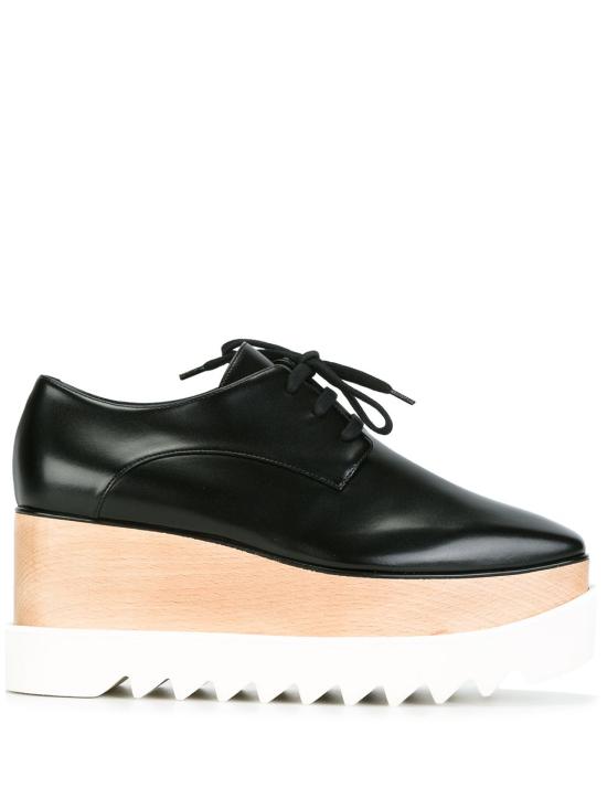 26FW 스텔라 맥카트니 엘리세 플랫폼 슈즈 363997 W0XH01000 BLACK