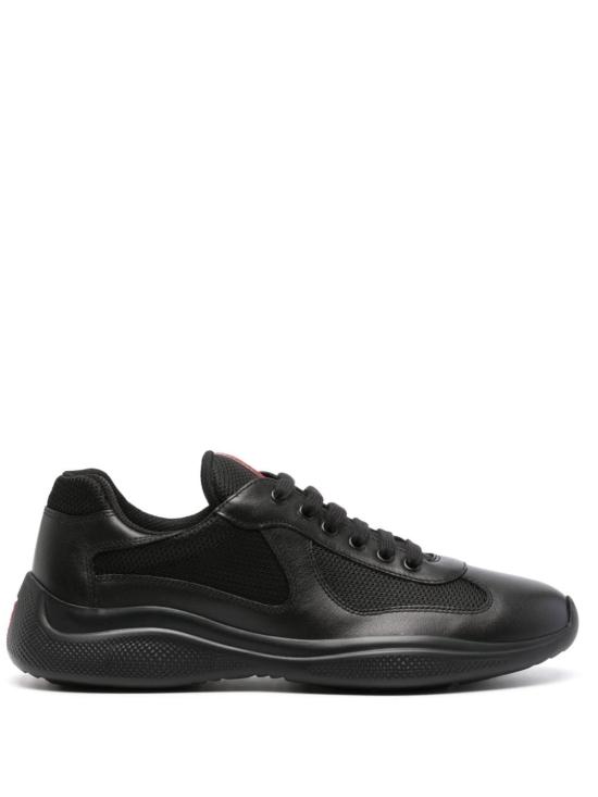 26FW 프라다 아메리카 컵 스니커즈 4E3400 6GWF0002 BLACK