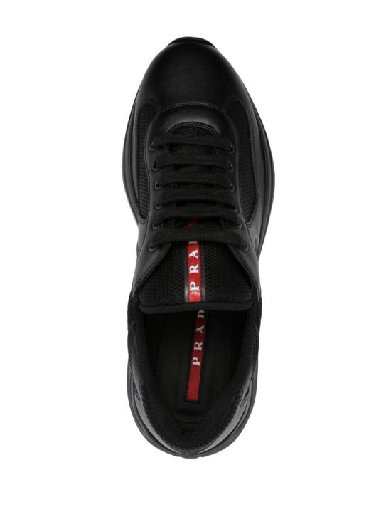 26FW 프라다 아메리카 컵 스니커즈 4E3400 6GWF0002 BLACK - PRADA