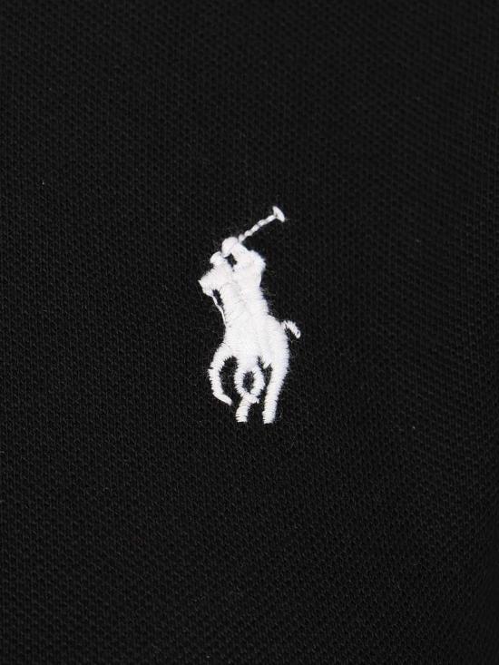 26SS 랄프 로렌 폴로 티셔츠 211B18200011 POLO BLACK WHITE PP - RALPH LAUREN