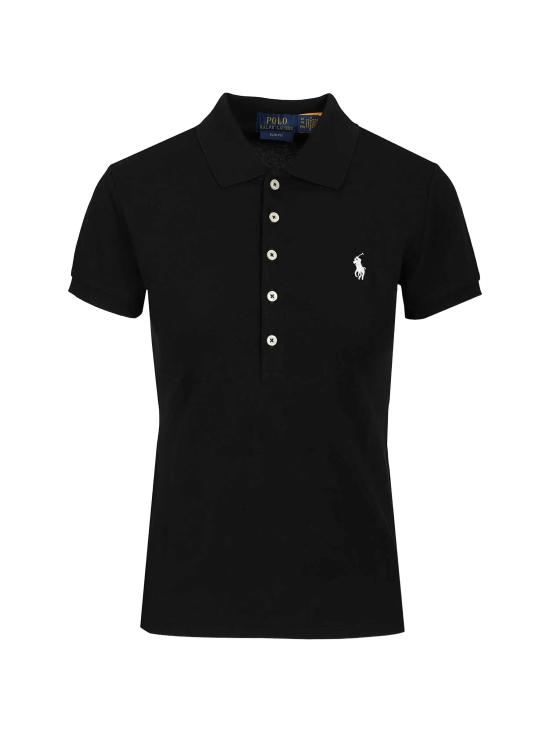 26SS 랄프 로렌 폴로 티셔츠 211B18200011 POLO BLACK WHITE PP