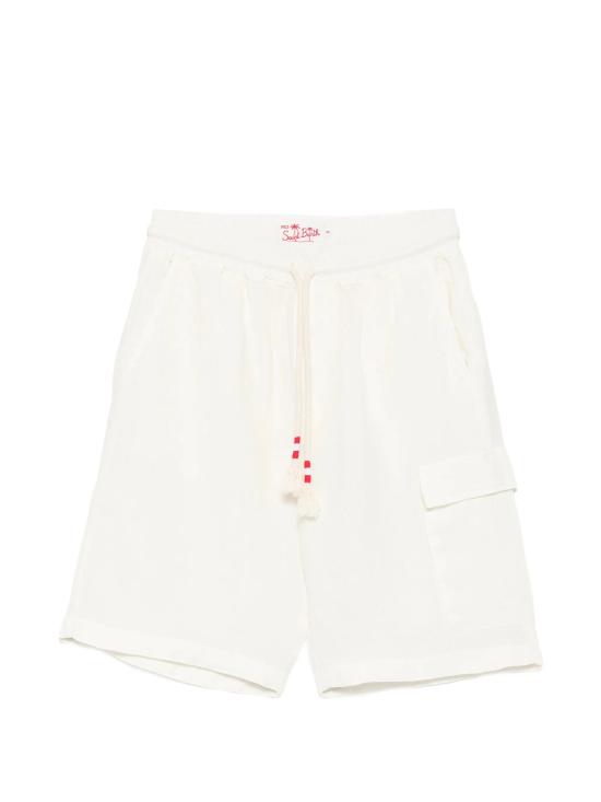 26SS 세인트바쓰 숏팬츠 MRE000200814LMARSEILLE LINEN 10L CREAM