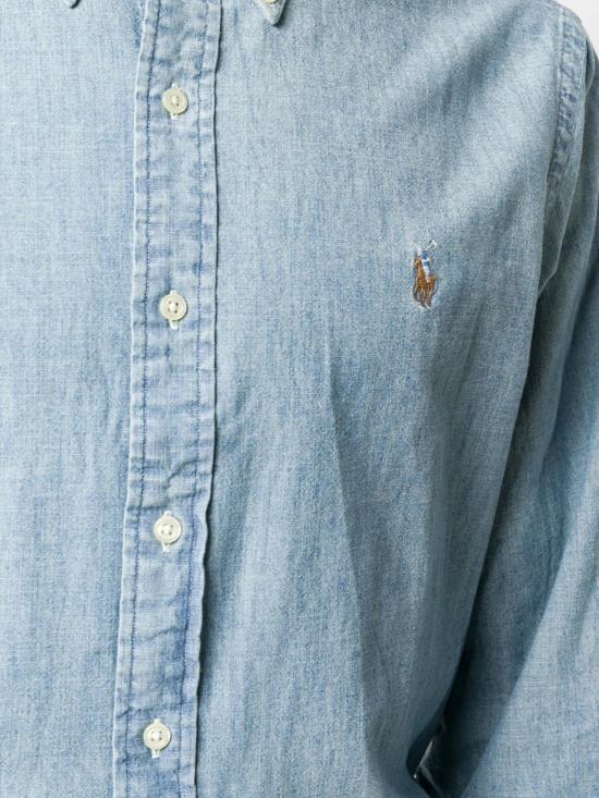 26SS 랄프 로렌 긴팔 셔츠 710792042001 CHAMBRAY - RALPH LAUREN