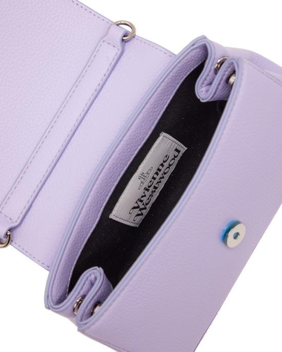 26SS 비비안웨스트우드 헤이즐 스몰 핸드백 4603000WW S00D J402 LILLA - VIVIENNE WESTWOOD