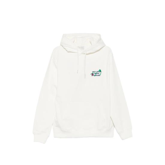 26FW 드롤드무슈 후드 티셔츠 L HO208 CO127 OFFWH NEUTRALS