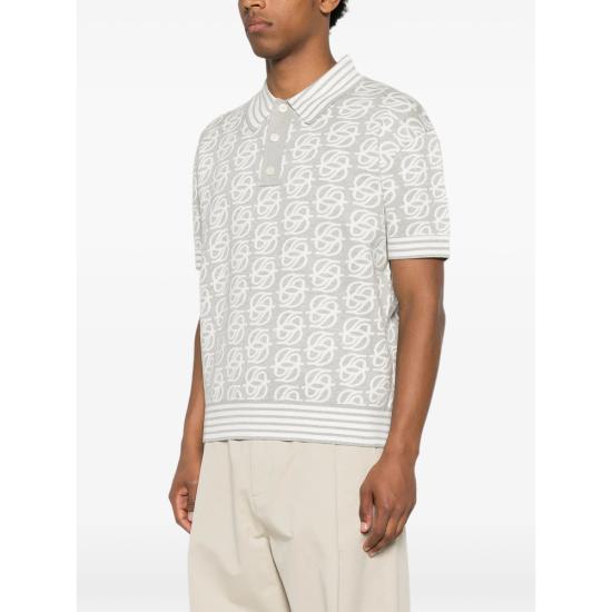 26FW 드롤드무슈 폴로 티셔츠 L PO219 VI040 GREY - DROLE DE MONSIEUR