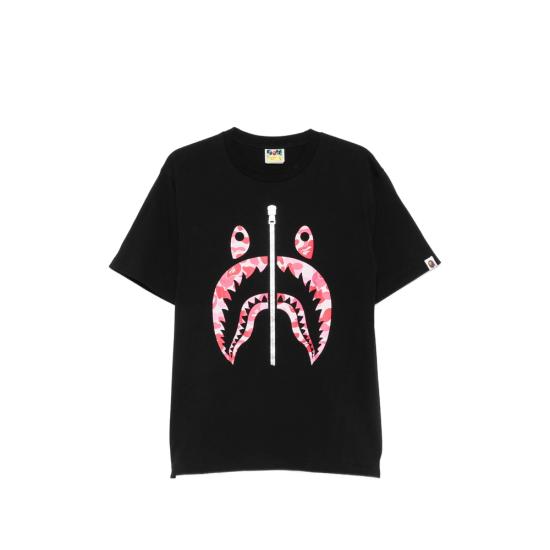 26SS 베이프 반팔 티셔츠 001TEM301007M BKXPK BLACK