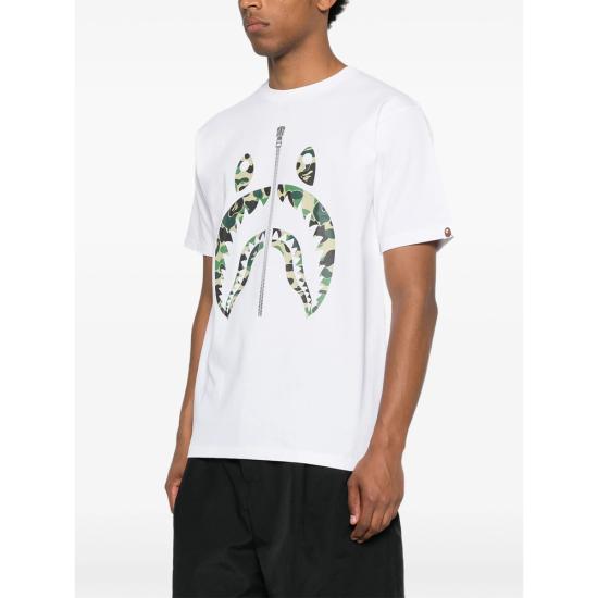 26SS 베이프 반팔 티셔츠 001TEM301007M WHXGR NEUTRALS - BAPE