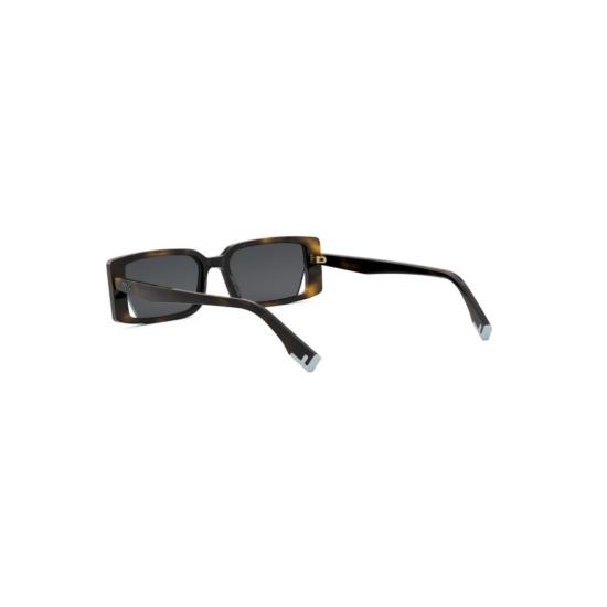 25FW 펜디 선글라스 Fe40164i 직사각형 호피무늬 - FENDI