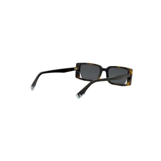25FW 펜디 선글라스 Fe40164i 직사각형 호피무늬 - FENDI