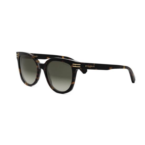 25FW 불가리 선글라스 Bv40027i 클래식 스퀘어 호피무늬 - BVLGARI