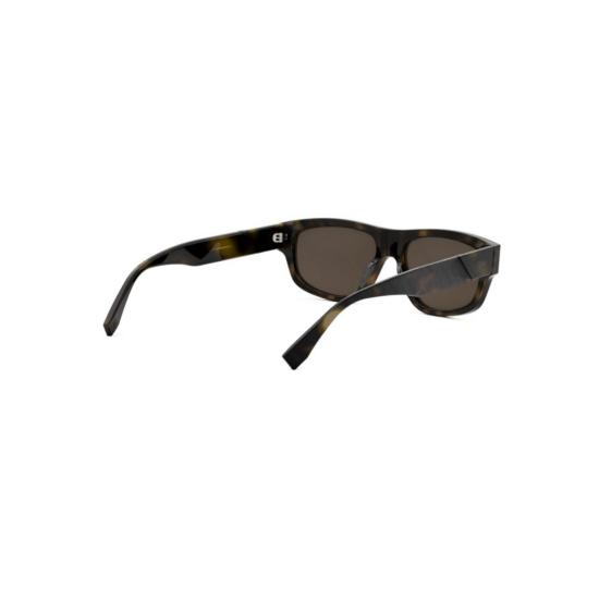 25FW 펜디 선글라스 Fe40157i 직사각형 호피무늬 아세테이트 - FENDI