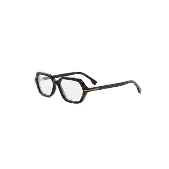 25FW 펜디 선글라스 Fe50125i 기하학적 육각형 호피무늬 - FENDI