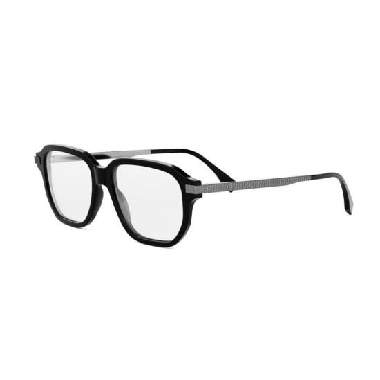  펜디 안경 Fe50121i 직사각형 검정색 안경 - FENDI