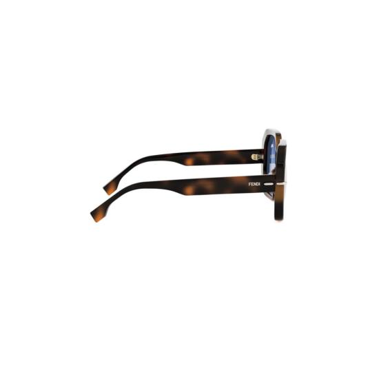 25FW 펜디 선글라스 Fe40173i 오버사이즈 기하학적 무늬 호피무늬 - FENDI