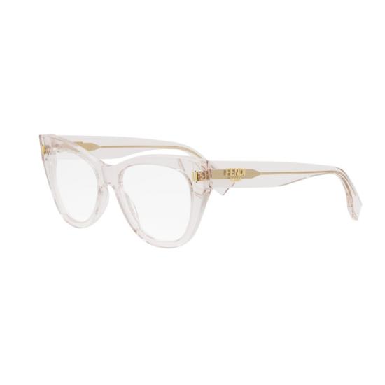 25FW 펜디 선글라스 Fe50086i 반투명 아세테이트 캣아이 안경 - FENDI