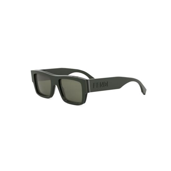 25FW 펜디 선글라스 Fe40118i 볼드 직사각형 - FENDI