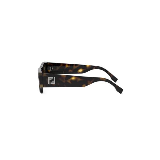 25FW 펜디 선글라스 Fe40144i 직사각형 호피무늬 - FENDI