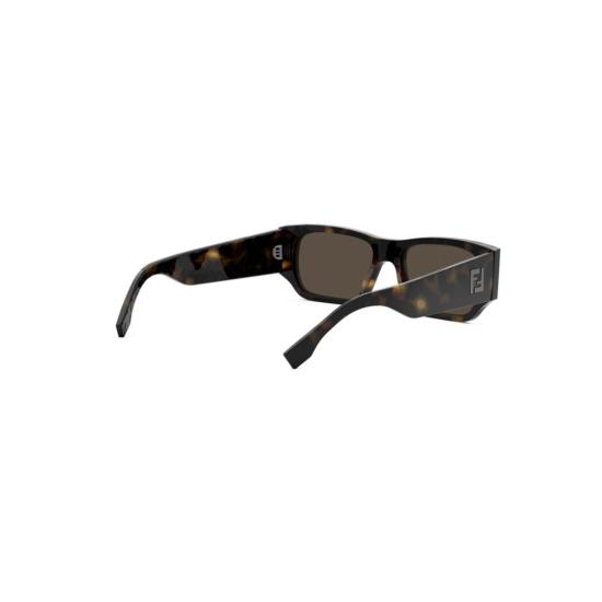 25FW 펜디 선글라스 Fe40144i 직사각형 호피무늬 - FENDI