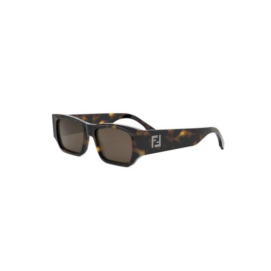 25FW 펜디 선글라스 Fe40144i 직사각형 호피무늬 - FENDI
