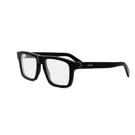 25FW 셀린느 안경 Cl50160i 직사각형 검정색 안경 - CELINE