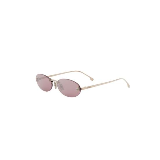 25FW 펜디 선글라스 Fe4075us 타원형 - FENDI
