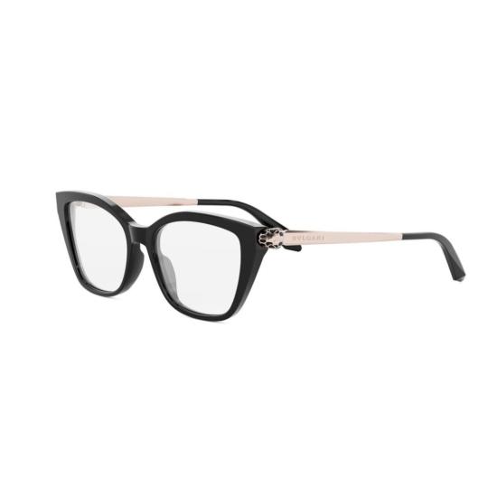  불가리 안경 Bv50055i 볼드 블랙 직사각형 안경 - BVLGARI